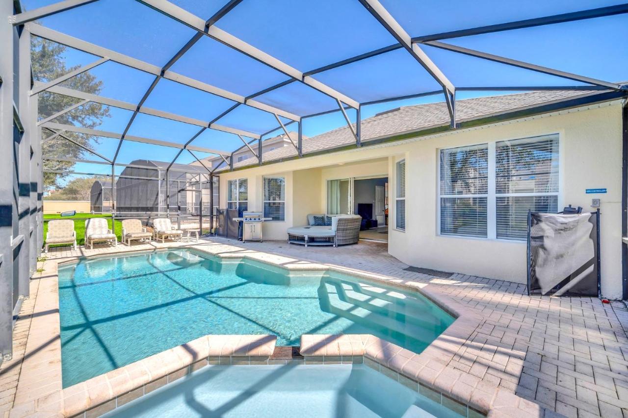Near Disney! Spacious 5Br Resort Home With Private Pool, Hot Tub And Theater! Орландо Экстерьер фото
